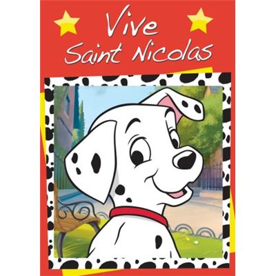 76606- Carte postale Saint Nicolas Les 101 Dalmatiens