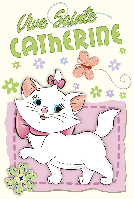 CARNET STE CATHERINE CHATTE BLANCHE