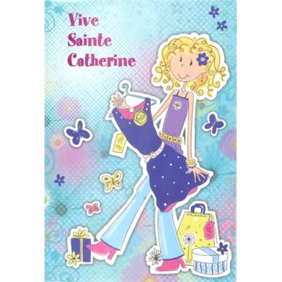 70412-Carte double Sainte-Catherine