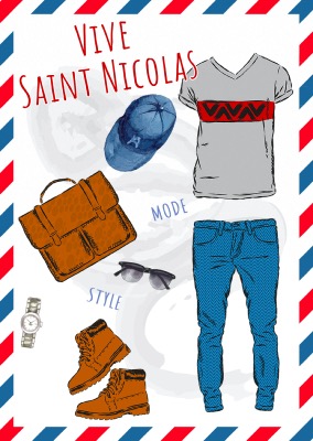 76889- Carte postale saint nicolas