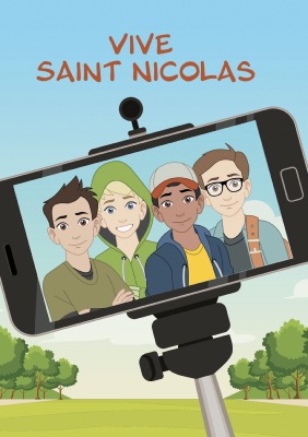 76895- Carte postale saint nicolas