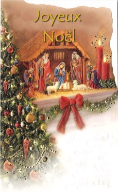 11_6332- Carte double Joyeux Noël