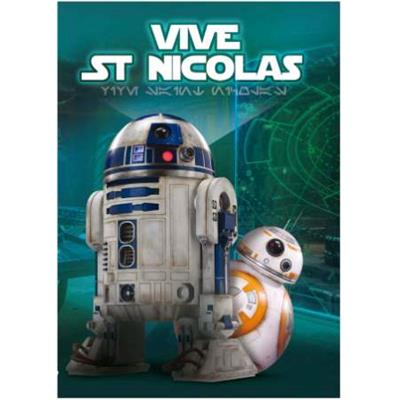 74050 - Carte Postale Saint Nicolas Star Wars