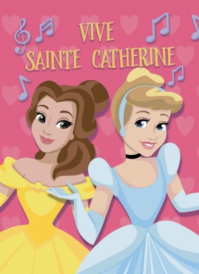 76808- Carte postale ste catherine Les princesses