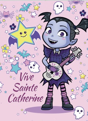 76814- Carte postale ste catherine Vampirana