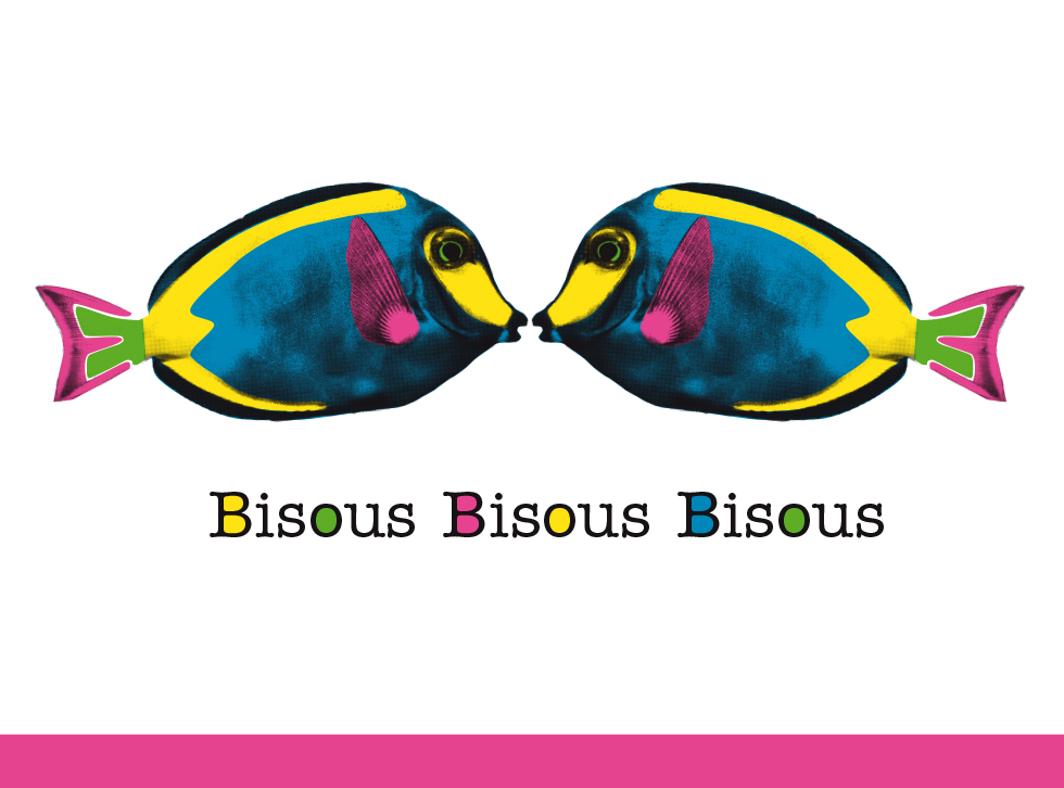 FLUO POISSONS BISOUS